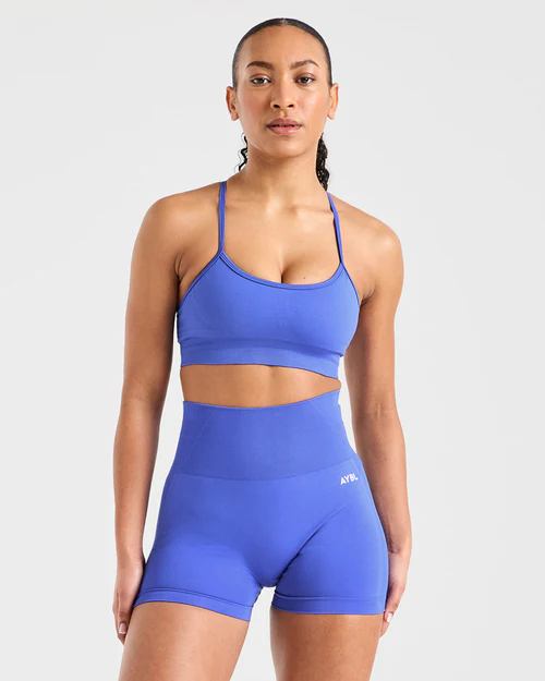 Empower Seamless Sports Bra Cobalt