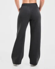 AYBL Sports Outline Oversized Straight Leg Joggers Charcoal