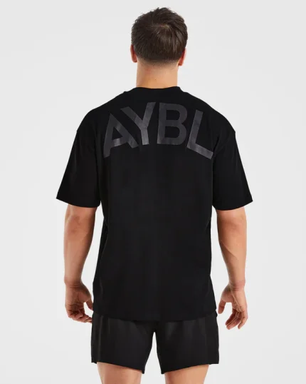 Essential Oversized T Shirt Black