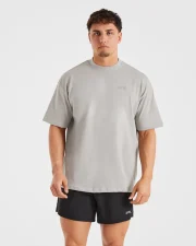 Essential Oversized T Shirt Fog