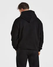 Essential Oversized Hoodie Black