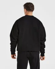 Essential Oversized Sweater Black