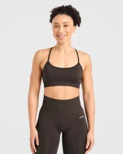 Empower Seamless Sports Bra Cocoa Brown