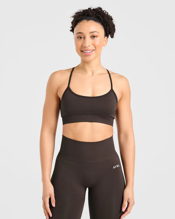 Empower Seamless Sports Bra Cocoa Brown