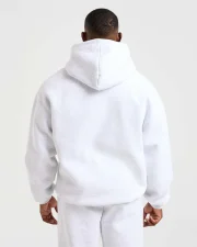 Athletics Oversized Hoodie Grey Marl