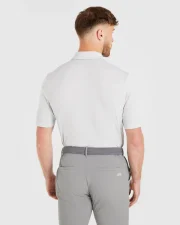 Performance Seamless Polo Shirt Grey