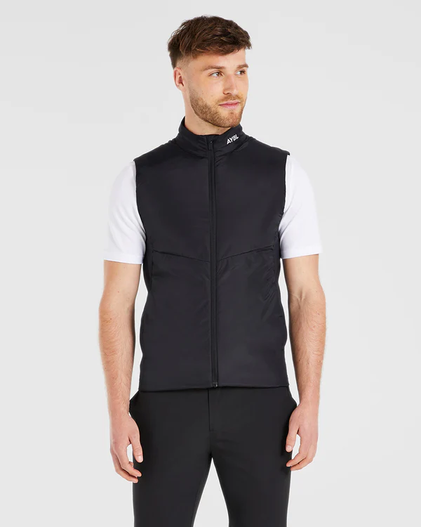 Performance Padded Gilet Black