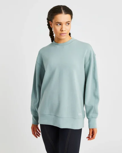 Oversized Jumper Sage Green